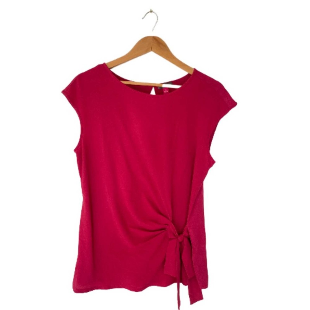 Vince Camuto Tie Hip Detail Blouse